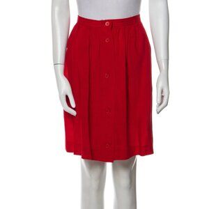 Yves Saint Laurent Linen Skirt